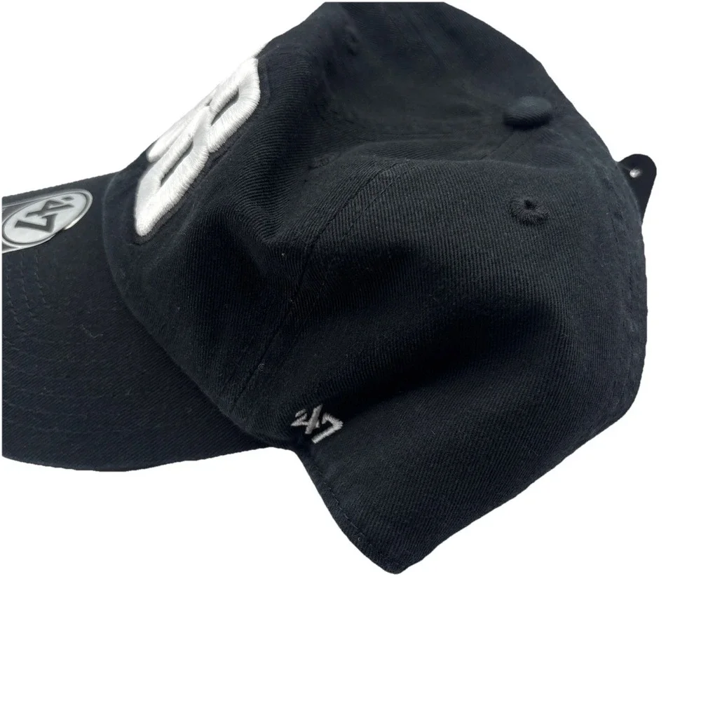 47 Brand Dale Earnhardt Jr #88 Clean Up Adjustable Hat Cap Black Adult‎